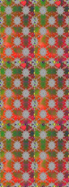 Raster Henna dövme stili. Tekstil, tebrik kartı, boyama kitabı, telefon kılıfı baskısı için kullanılabilir. Etnik Mandala süsü. Hint çiçekli desenli şal desenli..