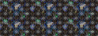 Klasik çiçek desenli. Paketleme, tekstil, duvar kâğıdı için çiçek eskizi. Yumuşak fayans. Raster 'ın taze dokusu. Yumuşak pamuk tasarımı.