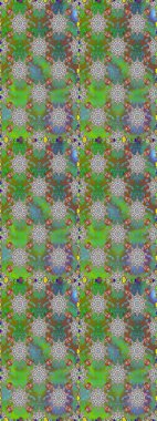 Modaya uygun kumaş deseni. Sevimli çiçek raster deseni. Renkli Yaz Temalı Kusursuz Arkaplan. Düz Çiçek Elementleri Tasarımı.