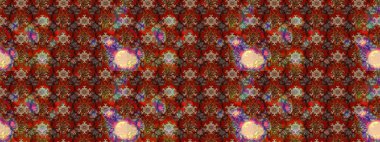 Küçük bir çiçekte eskiz deseni. Hoş bir çiçek geçmişi var. Güzel kumaş deseni. Raster illüstrasyonu.