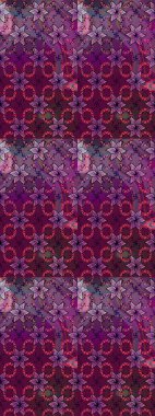 Tomurcukları çiçek olan sevimli bir çiçek deseni. Raster illüstrasyonu. Eski usul. Eskiz geçmişi. Kumaş, tekstil, duvar kağıdı baskısı için. Raster..