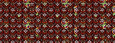 Kızılderili desenli desenli desenli şal deseni. Etnik Mandala süsü. Raster Henna dövme stili. Tekstil, tebrik kartı, boyama kitabı, telefon kılıfı baskısı için kullanılabilir.