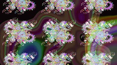 Ton halinde. Dekorasyon ve tasarım için güzel bir desen. Suluboya desenli çiçek deseni. Çiçeğin suluboya çizimlerinin mükemmel deseni. Moda yazdırma.