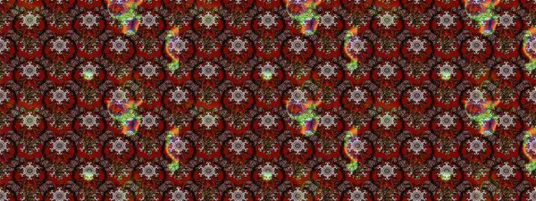 Kızılderili desenli desenli desenli şal deseni. Etnik Mandala süsü. Raster Henna dövme stili. Tekstil, tebrik kartı, boyama kitabı, telefon kılıfı baskısı için kullanılabilir.