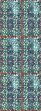 Güzel kumaş deseni. Raster illüstrasyonu. Güzel karalama çiçekleri olan kusursuz çiçek desenleri. Küçük çiçekte sevimli çiçek deseni var..