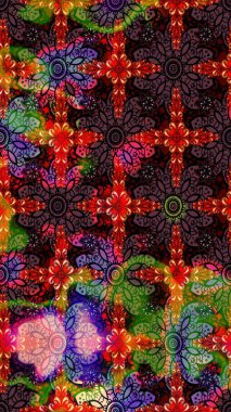 Siyah ve kahverengi renkte çiçekler. Yumuşak, bahar çiçekli arka plan. Raster çiçek desenli ve çiçekli..