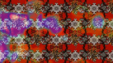 Raster güzel bir çiçek deseni çizmiş. Nazik romantik baskı. Tatil havası. Bahar mevsimi.