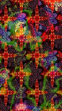 Raster suluboya çiçek deseni, narin çiçekler, kahverengi ve siyah çiçekler, tebrik kartı şablonu. Raster Güzel kumaş deseni.