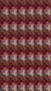 Kusursuz bir arka plan modeli. Raster - stok. Vadinin çiçekleri kahverengi ve mor renklerde. Suluboya, elle çizilmiş.