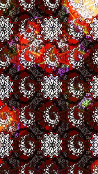 Elle çizilmiş çiçek desenli Raster çizimi. Tekstil, kumaş, ambalaj, hatıra defteri için hoş bir çiçek arkaplanı. Çocuksu tasarım. Siyah ve kahverengi arkaplanda.