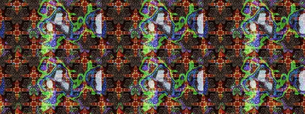 Yatak çarşafları, ceket, paket tasarımı, kumaş ve moda kavramları için tekstil baskısı. Eskiz modeli etnik tasarım. Çiçekleri, deniz kabukları, mandalaları ve suluboya efektleri olan deniz altyapısı.