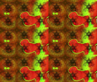 Raster Güzel kumaş deseni. Raster suluboya deseni, narin çiçekler, kahverengi çiçekler, tebrik kartı şablonu..