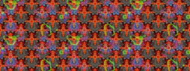 Kırmızı ve kahverengi renkte çiçekler. Suluboya çizimi. Çiçekli eskiz deseni. El çizimi.