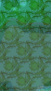 Raster deseni. Botanik çizim kalıbı. Suluboya etkisi. Organik elementler.