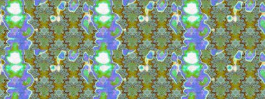 Güzel, parlak, pürüzsüz kumaş, tuval. Çiçek çelengi. Raster illüstrasyonu. Eski moda arka plan. Kıvırcık, parlak örgü. Desen, çizim, çiçek sınırı..