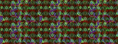 Çiçekler suluboya eskiz deseni. Raster Stili kumaş deseni.