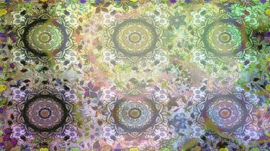 Kart, duvar kağıdı, ambalaj ve tekstil için klasik tasarım. Tarafsız ve gri renklerin kraliyet retro 'su. Klasik çiçek dokusu. Altın şablon. Raster illüstrasyonu. Kusursuz desenli altın elementler.