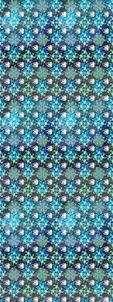 Mavi renkli çiçekler. Hediye ambalaj kağıdı, tebrik kartları, posterler ve pankart tasarımı. Raster düz çiçek çizim deseni.