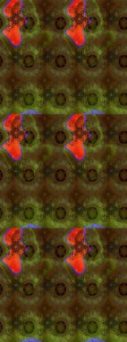 Düz Çiçek Elementleri Tasarımı. Renkli Yaz Temalı eskiz kalıbı. Sevimli çiçek raster deseni. Modaya uygun kumaş deseni.