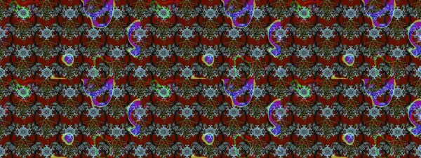 Kızılderili desenli desenli desenli şal deseni. Etnik Mandala süsü. Raster Henna dövme stili. Tekstil, tebrik kartı, boyama kitabı, telefon kılıfı baskısı için kullanılabilir.