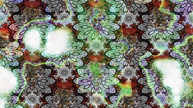 Arkaplan dokusu, duvar kağıdı, gri ve nötr renklerde çiçek teması. Kabile sanatı boho baskısı, klasik çiçek arkaplanı. Soyut etnik raster çizim kalıbı.