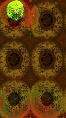 Karalama elementleri. Çizim çiçek deseni duvar kağıdı, web sitesi arka planı, ambalaj kağıdı, davetiye, broşür, afiş veya web sitesi için kullanılabilir. El çizimi Raster illüstrasyonu.