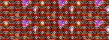 Çiçeksel fantezi tasarımı ve parlak bir arka plan çizimi. Renkli Bahar Teması eskiz kalıbı. Düz Çiçek Elementleri Tasarımı.