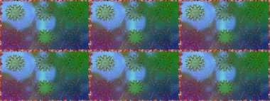 Soyut zarafet, çiçekli arkaplan deseni. Raster Güzel kumaş deseni.