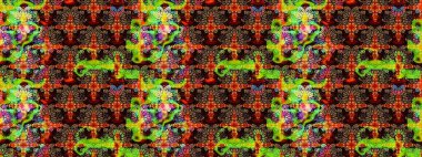 Suluboya etkisi. Organik elementler. Botanik çizim kalıbı. Raster deseni.