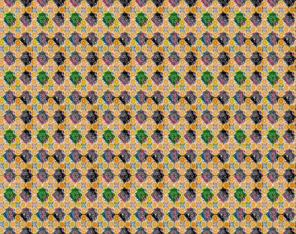 Modern stil dokusu. Çiçek desenli raster, sarı ve gri çizgi grafik deseni soyut raster arkaplan.