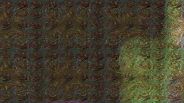 Renkli unsurlarla hareketli arka plan görüntüleri. Çiçekler. Eski model. Bayrak tarzı. Video kaydı. Şablon. Döngü. Kusursuz.. 