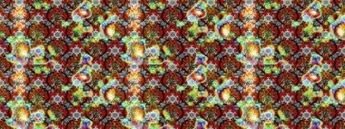 Sketch Floral Pattern in Raster illustration. Fancy fabric pattern. Colour Spring Theme sketch pattern Background. Flat Flower Elements Design.