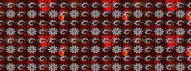 Klasik çiçek desenli. Paketleme, tekstil, duvar kâğıdı için çiçek eskizi. Yumuşak fayans. Raster 'ın taze dokusu. Yumuşak pamuk tasarımı.