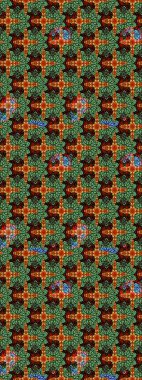 Nazikçe, rengarenk bahar çiçekleri. Raster illüstrasyonu. Raster çiçek desenli ve çiçekli..