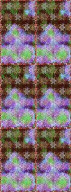 Organik motif arka planı. Kusursuz desen. Ultraviyole kumaş deseni. Raster illüstrasyonu.