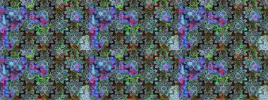 Raster güzel bir çiçek deseni çizmiş. Bahar mevsimi. Tatil havası. Nazik romantik baskı.