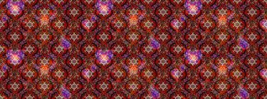 Desen, çizim, çiçek sınırı. Çiçek çelengi. Güzel, parlak, pürüzsüz kumaş, tuval. Kıvırcık, parlak örgü. Eski moda arka plan. Raster illüstrasyonu.