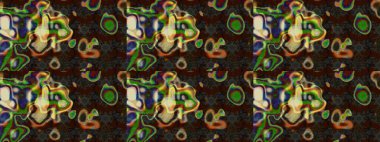 Çiçekli karalama şeklinde Raster çiçek deseni. Yumuşak, bahar çiçekleri kahverengi ve gri renklerde. Raster illüstrasyonu.