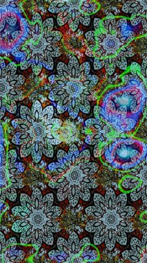 Renkli Bahar Teması eskiz kalıbı. Mavi ve siyah renkte çiçekler. Çiçek desenli eskiz, yaz çiçekleri. Düz Çiçek Elementleri Tasarımı.