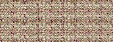 Raster illüstrasyonu. Oriental raster klasik bej, nötr ve altın desenli. Kusursuz soyut arkaplan.