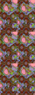 Renkli Bahar Teması eskiz kalıbı. Renkli çiçekler. Çiçekli çiçek deseni, suluboya. Düz Çiçek Elementleri Tasarımı. Raster illüstrasyonu.