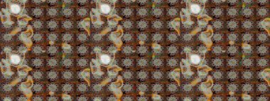 Manzaralı çiçek deseni. Çiçek kompozisyonu, el boyası, hassas şablon. Üst manzara, yumuşak kahverengi ve gri renkli. Sevgililer günü ve tebrik kartı konsepti için şık bir davet.