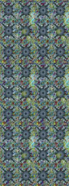 Küçük çiçekteki sevimli çiçek deseni. Raster illüstrasyonu. Modaya uygun kumaş deseni. Kusursuz Tony kumaş deseni.