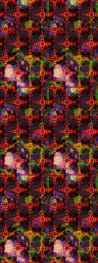 Küçük çaplı çiçeklerdeki basit şirin desenler. Tekstil veya kitap kapakları, imalat, duvar kağıtları, baskı, hediye paketi ve yapıştırma kitabı için çiçek eskizi geçmişi. Raster illüstrasyonu.