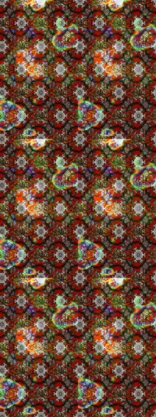 Düz Çiçek Elementleri Tasarımı. Renkli Yaz Temalı eskiz kalıbı. Raster Illustrasyon 'daki Çiçek Deseni' nin son moda çizimi. Kahverengi ve gri renkte çiçekler.