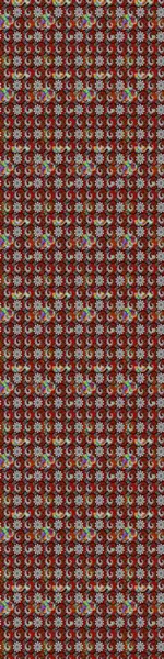 Gri ve kırmızı renkte çiçekler. Elle boyanmış suluboya resim çizimi çiçekler ve bitkiler.