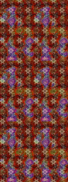 Raster illüstrasyonu. Küçük çiçekteki sevimli çiçek deseni. Çizim.