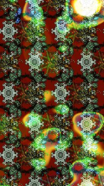 Kızılderili desenli desenli desenli şal deseni. Raster Henna dövme stili. Etnik Mandala süsü. Tekstil, tebrik kartı, boyama kitabı, telefon kılıfı baskısı için kullanılabilir.