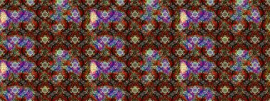 Kahverengi ve gri renkte çiçekli çiçek deseni. Suluboya tarzında kahverengi ve gri renkte çiçekler.