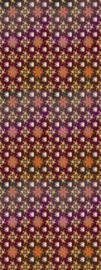 Tekstil, tebrik kartı, boyama kitabı, telefon kılıfı baskısı için kullanılabilir. Kızılderili desenli desenli desenli şal deseni. Etnik Mandala süsü. Raster Henna dövme stili.